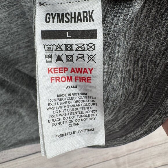 Gymshark Arrival Short Sleeve T-Shirt Men's Size‎ Large Gray - Picture 8 of 12